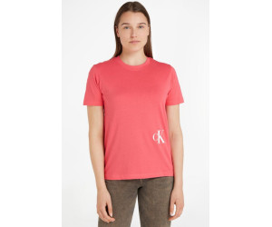 Ružové tričko s krátkym rukávom Calvin Klein Jeans