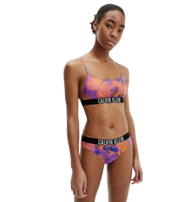 Farebné dvojdielné plavky Calvin Klein