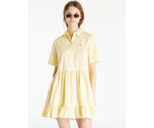 Žlté košeľové šaty  TOMMY JEANS